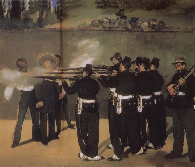 Francisco Goya Edouard Manet,Execution of Maximillian oil painting image